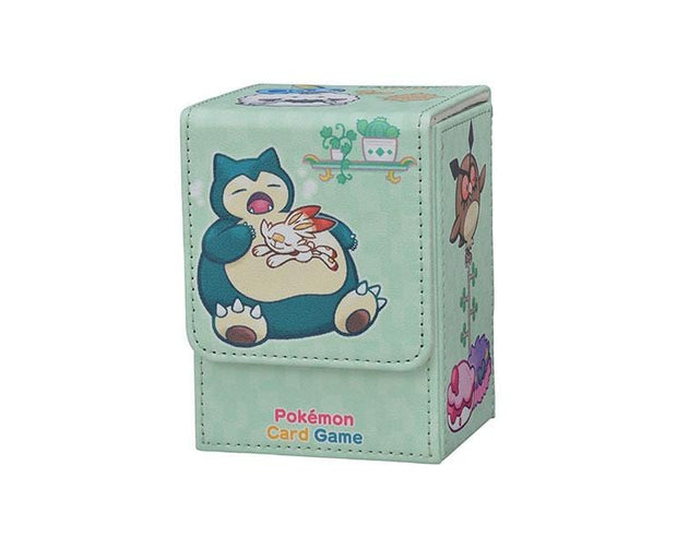 Pokemon Cards Deck Case: Yawning Snorlax Anime & Brands Sugoi Mart