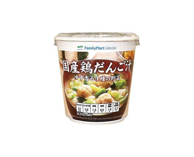 Familymart Miso Soup: Chicken Meatball Food and Drink Sugoi Mart