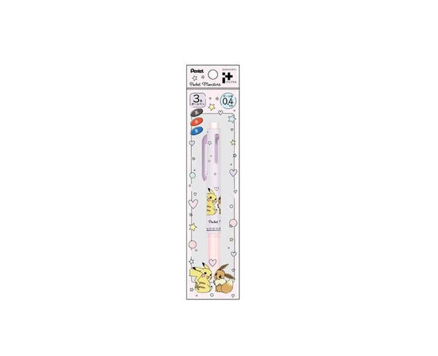 Pokemon Pikachu & Eevee MultiColor Pen Home Sugoi Mart