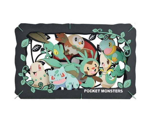 Pokemon Paper Theater XL: Grass Anime & Brands Sugoi Mart