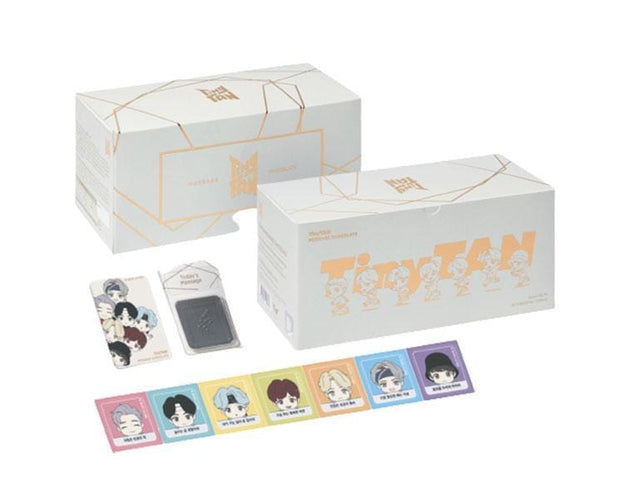 BTS Message Chocolate White Box Candy and Snacks Sugoi Mart