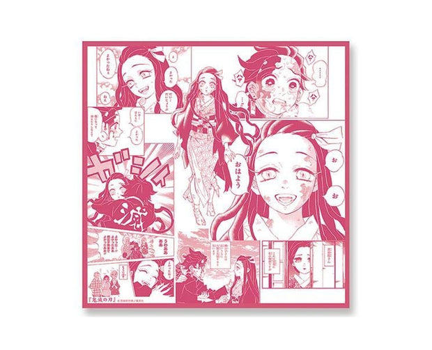Demon Slayer Handkerchief (Red) Anime & Brands Sugoi Mart