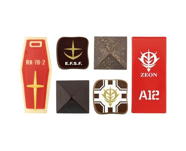 Gundam One Year War Chocolate Gift Set Candy & Snacks Sugoi Mart