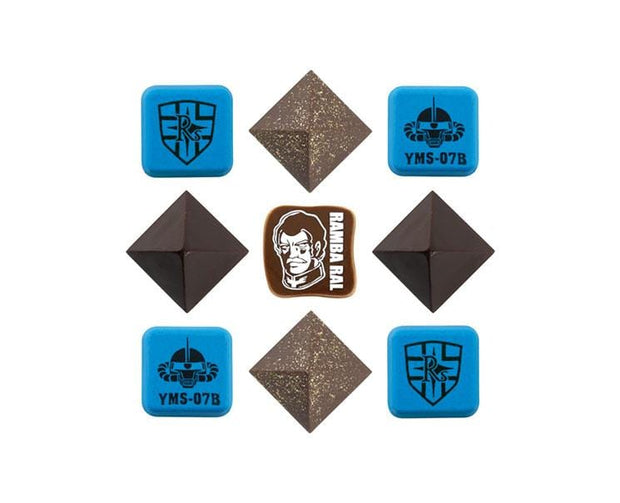 Gundam Chocolate Gift Set: Ramba Ral Candy and Snacks Sugoi Mart