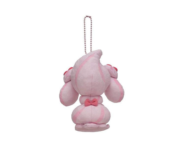 Pokemon Alcremie Plush Keychain: Milky Ruby Anime & Brands Sugoi Mart