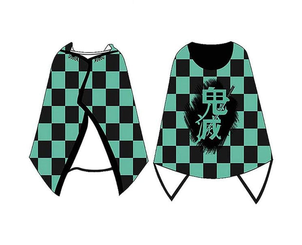 Demon Slayer Shawl Cloak: Tanjiro Home Sugoi Mart