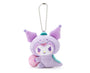 Sanrio Dinosaur: Kuromi Plush Keychain Anime &amp; Brands Sugoi Mart thumbnail 1
