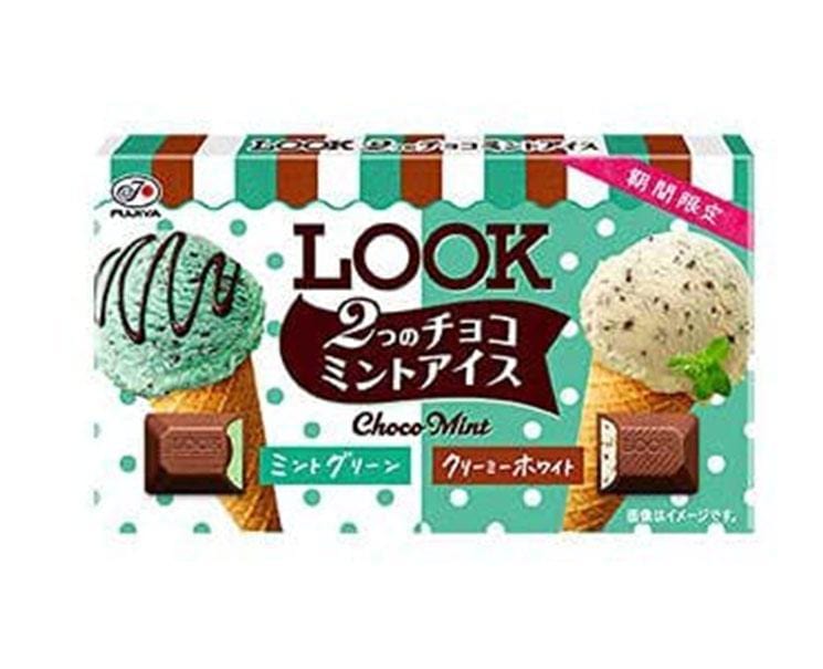 Fujiya Look Chocolate: Mint Chocolate and Cream