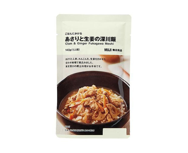 Muji Clam and Ginger Fukugawa Rice Food and Drink Sugoi Mart