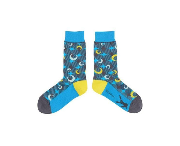 Umbreon x Moon Ball Crew Socks 25-27cm Home Sugoi Mart