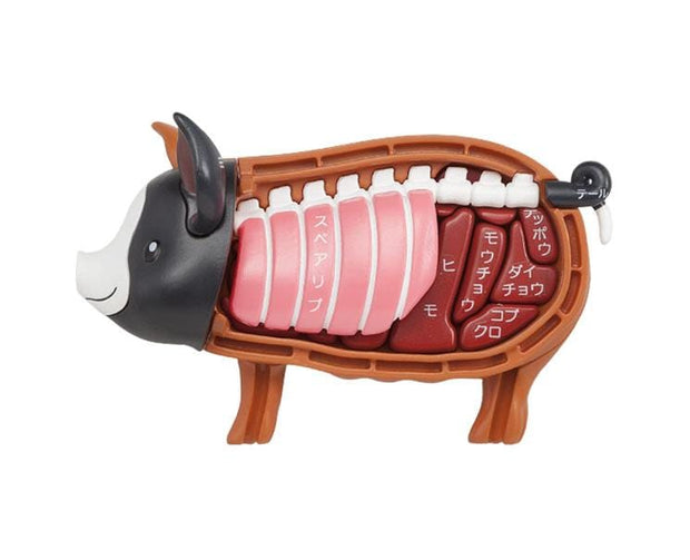 Ittougai Meat Puzzle: Pig Toys and Games Japan Crate Store