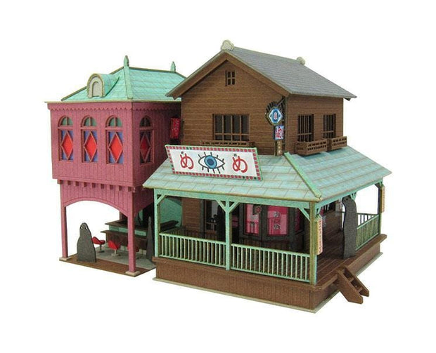 Ghibli DIY Paper Craft: Spirited Away (Miraculous Town 2) Anime & Brands Sugoi Mart