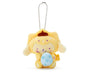 Sanrio Dinosaur: Pompompurin Plush Keychain Anime &amp; Brands Sugoi Mart thumbnail 1