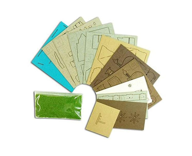 Ghibli DIY Paper Craft: Castle in the Sky (Mini Tiger Moth) Anime & Brands Sugoi Mart