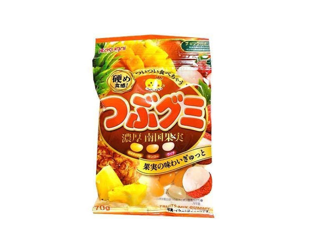 Tsubu Gummy: Tropical Fruits Candy and Snacks Sugoi Mart