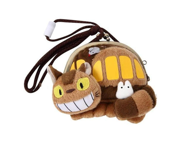 Ghibli Cat Bus and Mini Totoro Pouch Anime & Brands Sugoi Mart