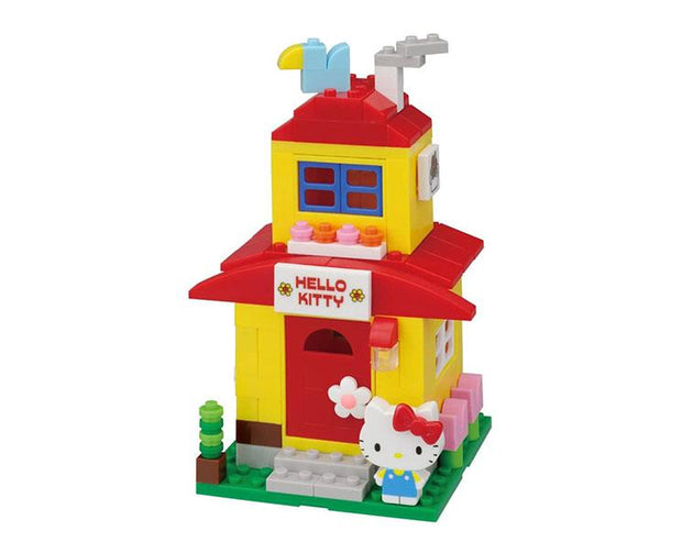 Hello Kitty House Nanoblock Toys and Games Sugoi Mart