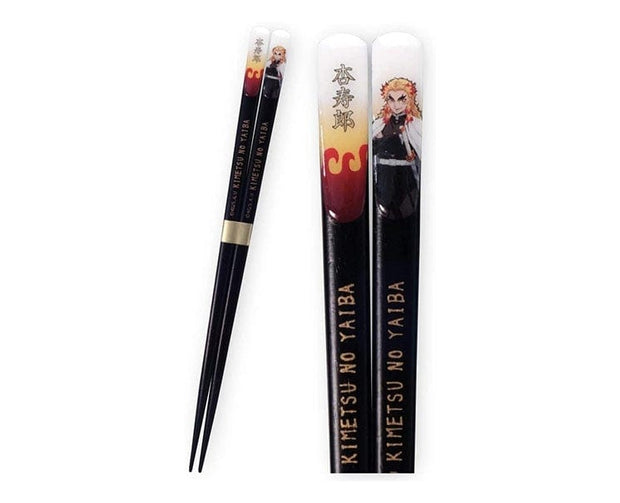Demon Slayer Wood Chopsticks: Rengoku Home Sugoi Mart