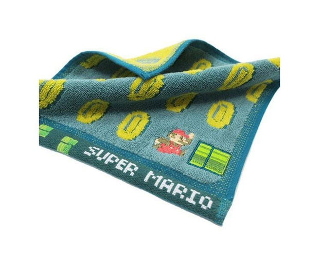 Super Mario Gold Coins Hand Towel Home Sugoi Mart