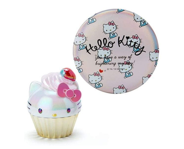Sanrio Hello Kitty Cupcake Lip Balm & Mirror Beauty and Care, Hype Sugoi Mart   