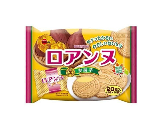 Bourbon Sweet Potato Cream Biscuit Candy and Snacks Sugoi Mart
