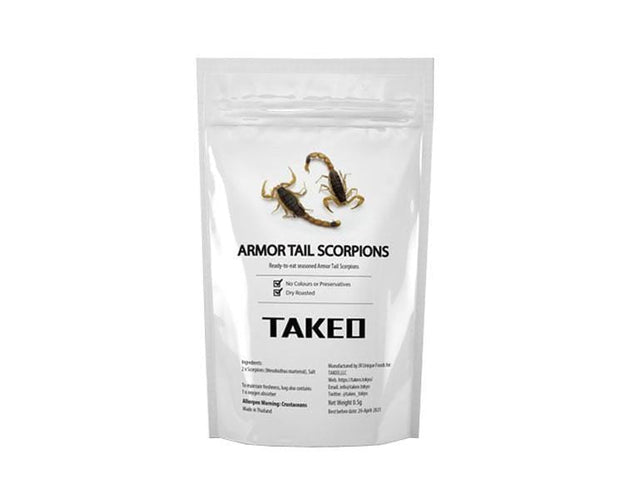 Takeo Armor Tail Scorpions Snack Food and Drink Sugoi Mart
