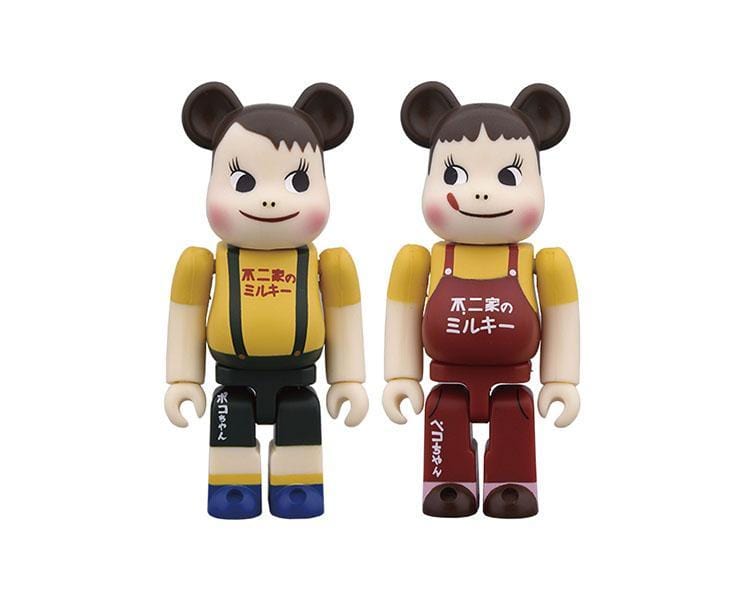 Fujiya x Bearbrick: Peko & Poko 100%