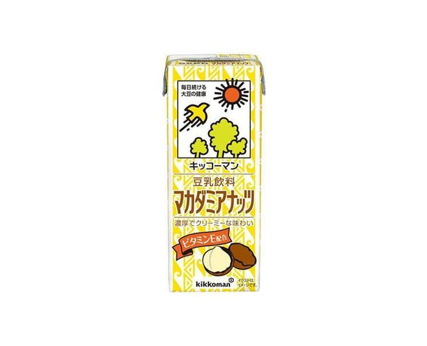 Kikkoman Soy Milk: Macadamia Nuts Food and Drink Sugoi Mart