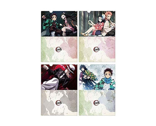 Demon Slayer File (4 File Set) Anime & Brands Sugoi Mart