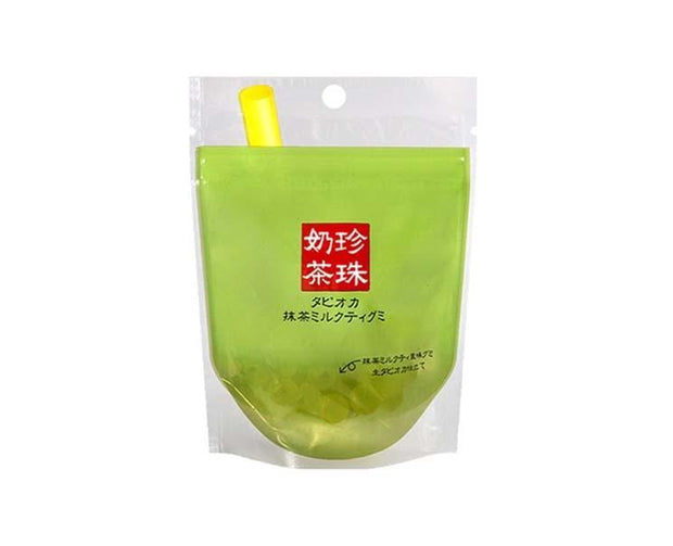 Tapioca Matcha Milk Tea Gummies Candy and Snacks Sugoi Mart
