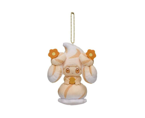 Pokemon Alcremie Plush Keychain: Caramel Mix Anime & Brands Sugoi Mart