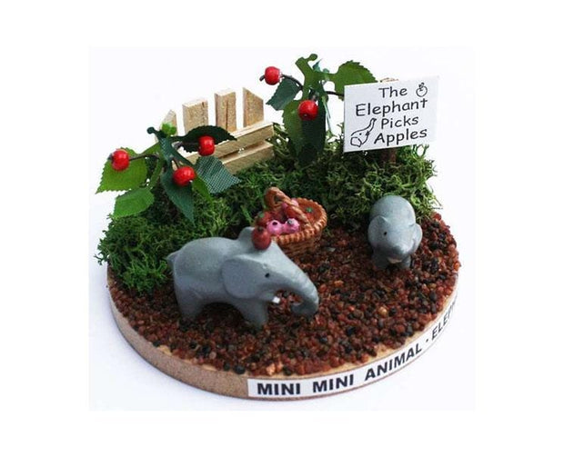 Miniature Animal Craft: Elephant Toys and Games Sugoi Mart