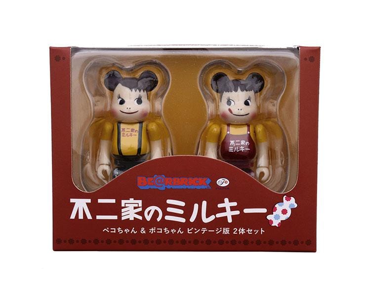 Fujiya x Bearbrick: Peko & Poko 100%