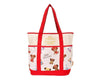 Disney Unibearsity 10th Anniversary Red Tote Bag Home, Hype Sugoi Mart   