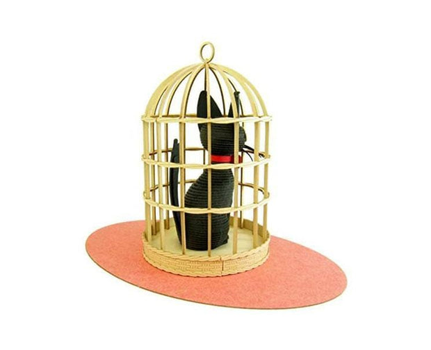 Ghibli DIY Paper Craft: Kiki's Delivery Service (Jiji) Anime & Brands Sugoi Mart