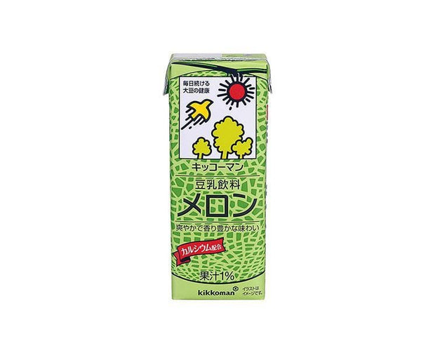 Kikkoman Soy Milk: Melon Food and Drink Sugoi Mart