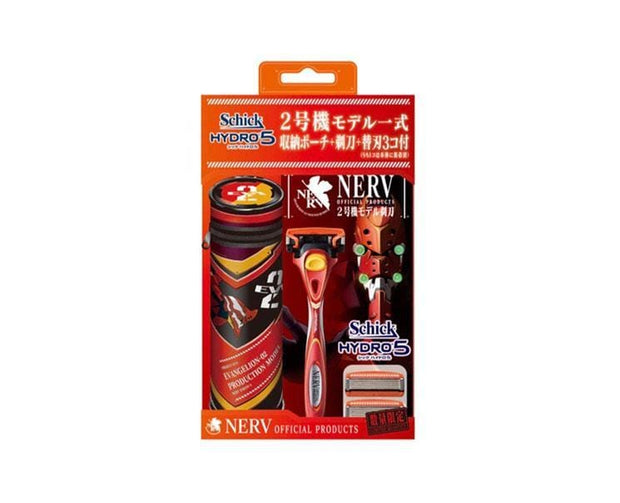 Schick Evangelion Razors (Unit - 02) Anime & Brands Sugoi Mart