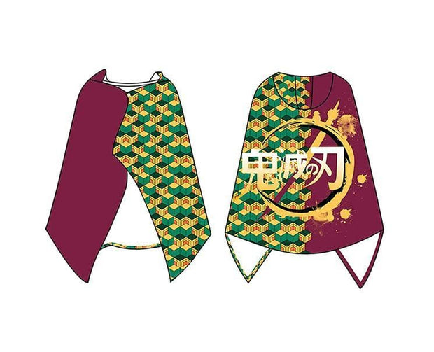 Demon Slayer Shawl Cloak: Giyu Home Sugoi Mart