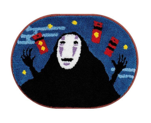 Spirited Away No Face Mat: Blue Home Sugoi Mart