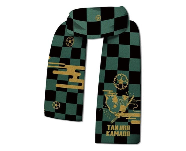 Demon Slayer Scarf: Tanjiro Home Sugoi Mart