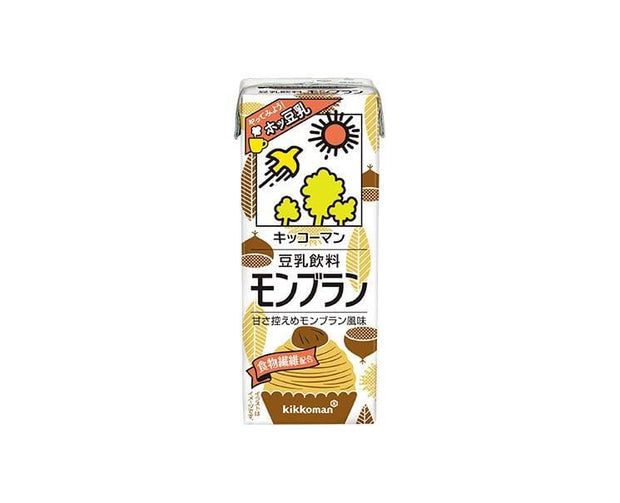 Kikkoman Soy Milk: Mont Blanc Food and Drink Sugoi Mart