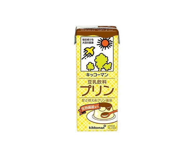 Kikkoman Soy Milk: Pudding Food and Drink Sugoi Mart