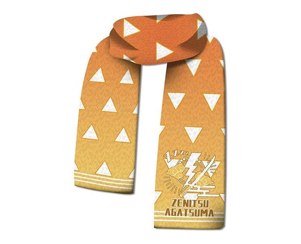 Demon Slayer Scarf: Zenitsu Home Sugoi Mart