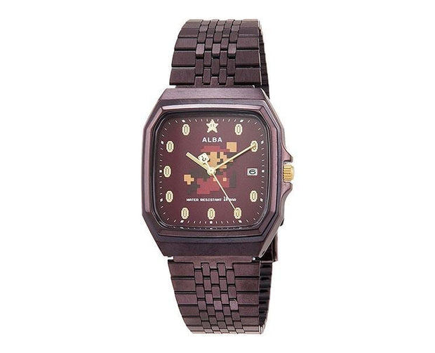 Super Mario x Alba Bordeaux Watch Home, Hype Sugoi Mart   