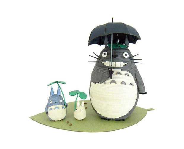 Ghibli DIY Paper Craft: My Neighbor Totoro (Raining) Anime & Brands Sugoi Mart