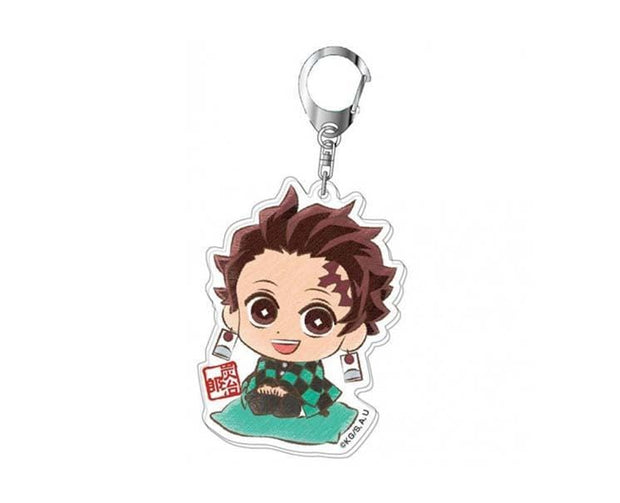 Demon Slayer Acrylic Key Holder (Tanjiro) Anime & Brands Sugoi Mart
