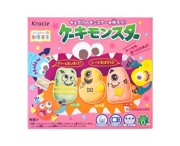 Kracie Popin' Cookin' Cake Monster DIY Kit Candy and Snacks Sugoi Mart