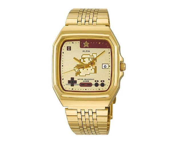 Super Mario x Alba Gold Watch Home, Hype Sugoi Mart   