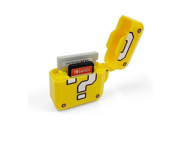 Nintendo Switch Game Holder Pod Mario : Yellow Anime & Brands Sugoi Mart
