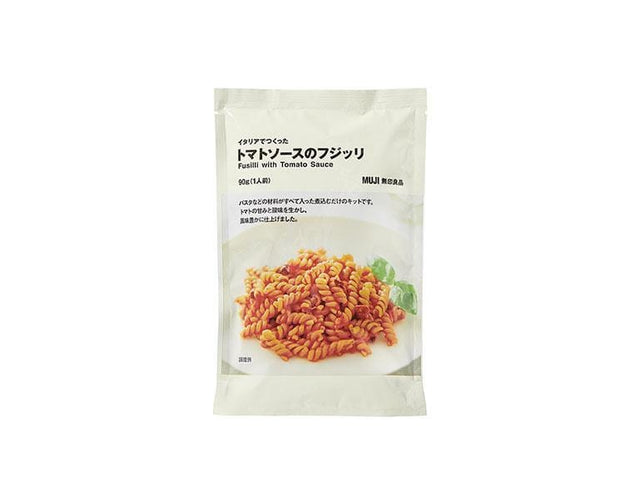 Muji Fusilli with Tomato Sauce Food and Drink Sugoi Mart